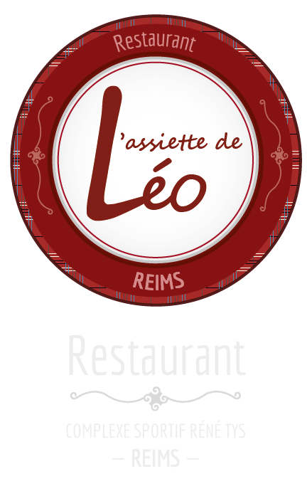 Logotype L'assiette de Léo - Reims